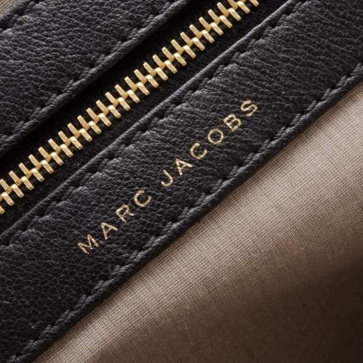 Marc Jacobs Black Quilted Leather Stam Satchel 4