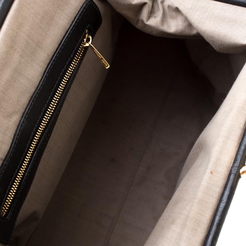 Marc Jacobs Black Quilted Leather Stam Shoulder Bag 4