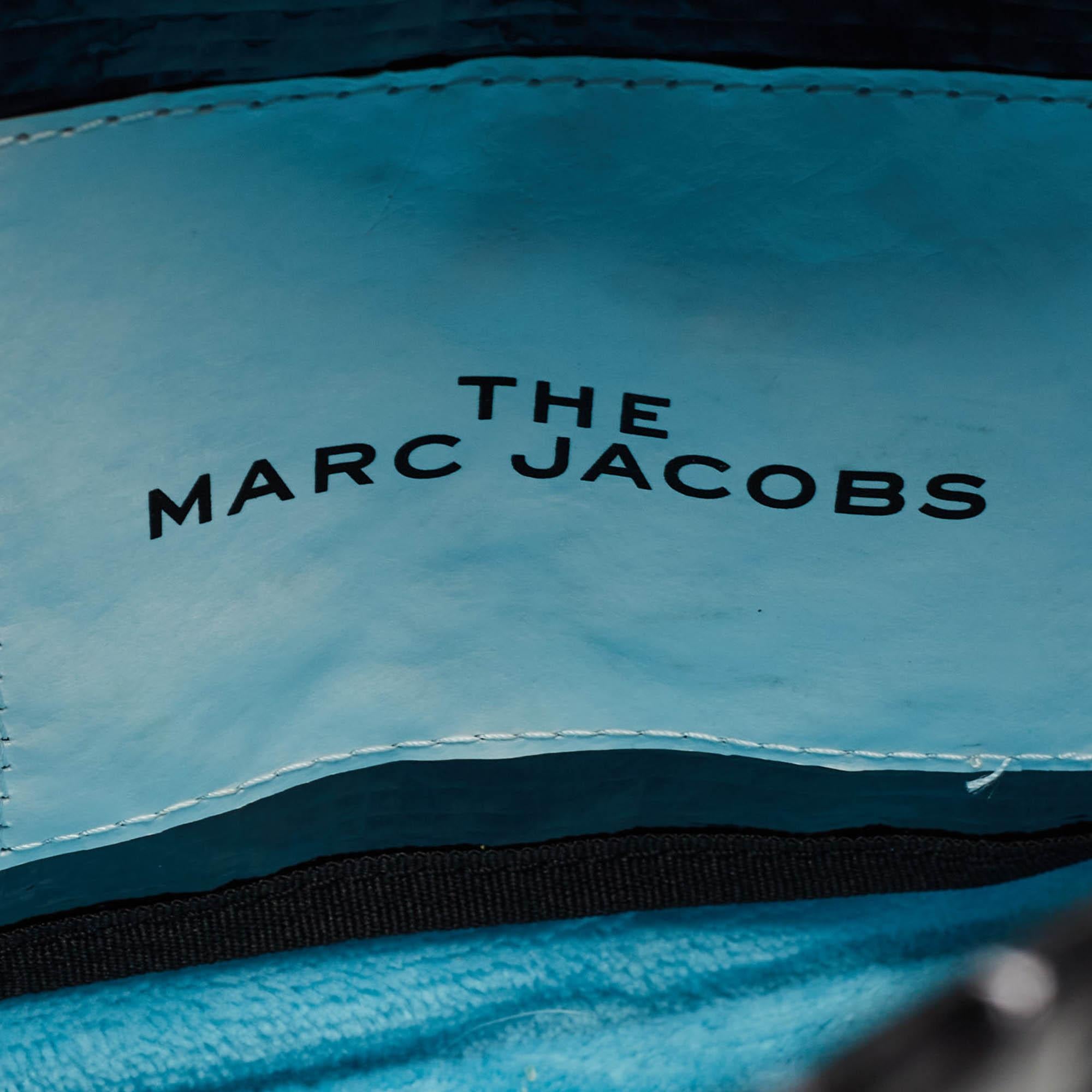 Marc Jacobs Black/Yellow Tarp Medium The Tote Bag 4
