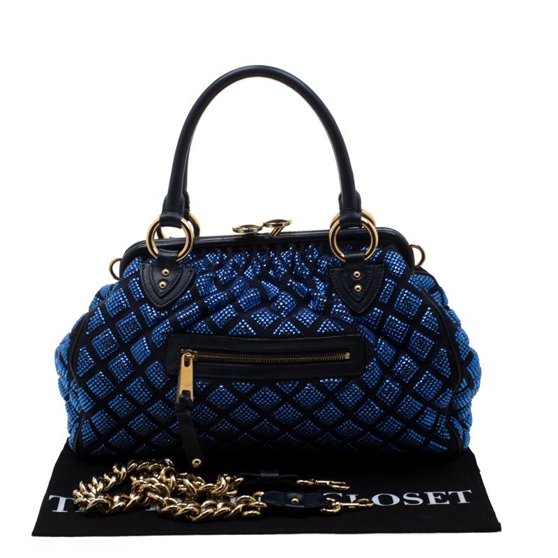 marc jacobs blue handbag