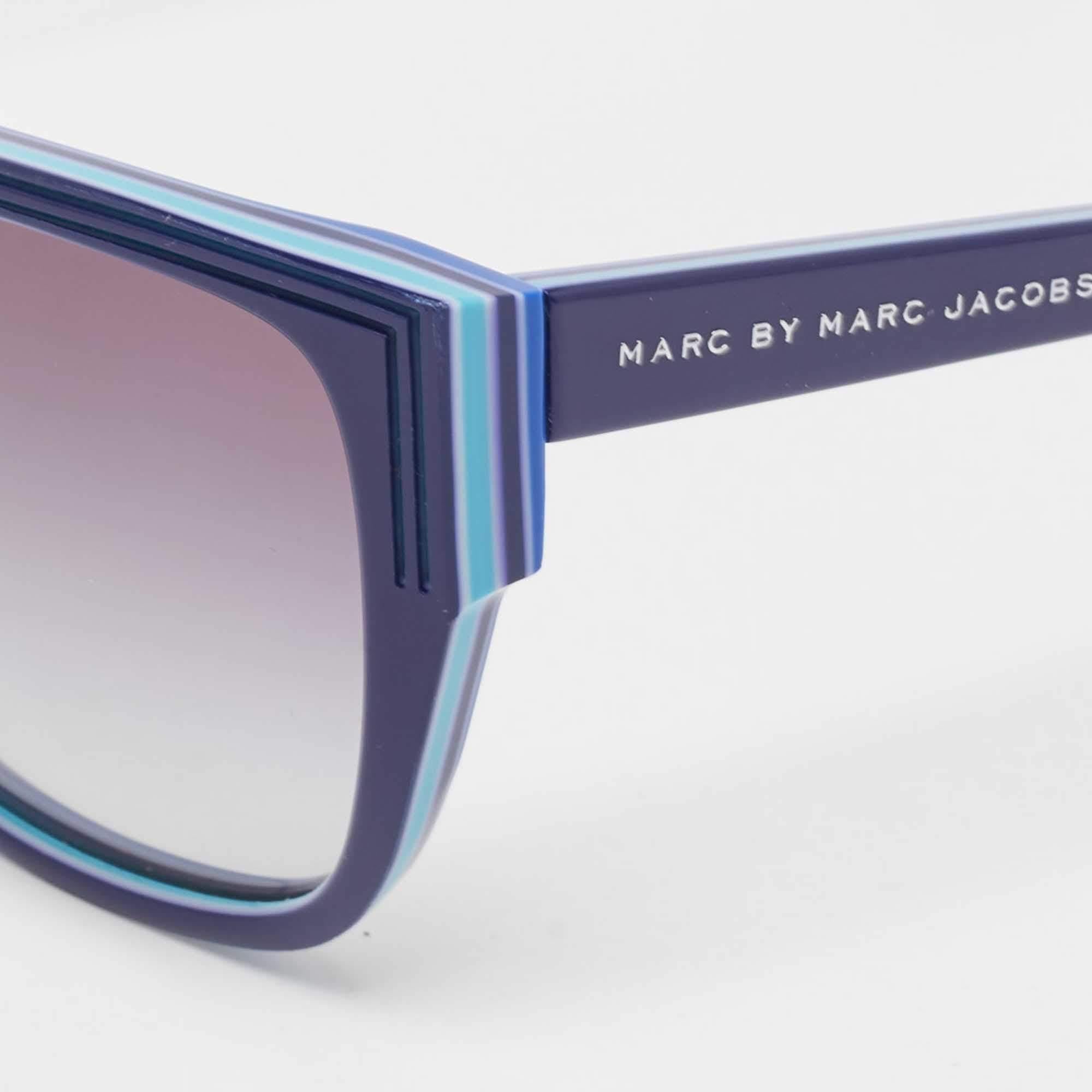 Gray Marc Jacobs Blue Gradient MMJ238/S Square Sunglasses