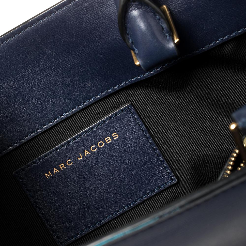 Marc Jacobs Blue Leather Madison Tote 2