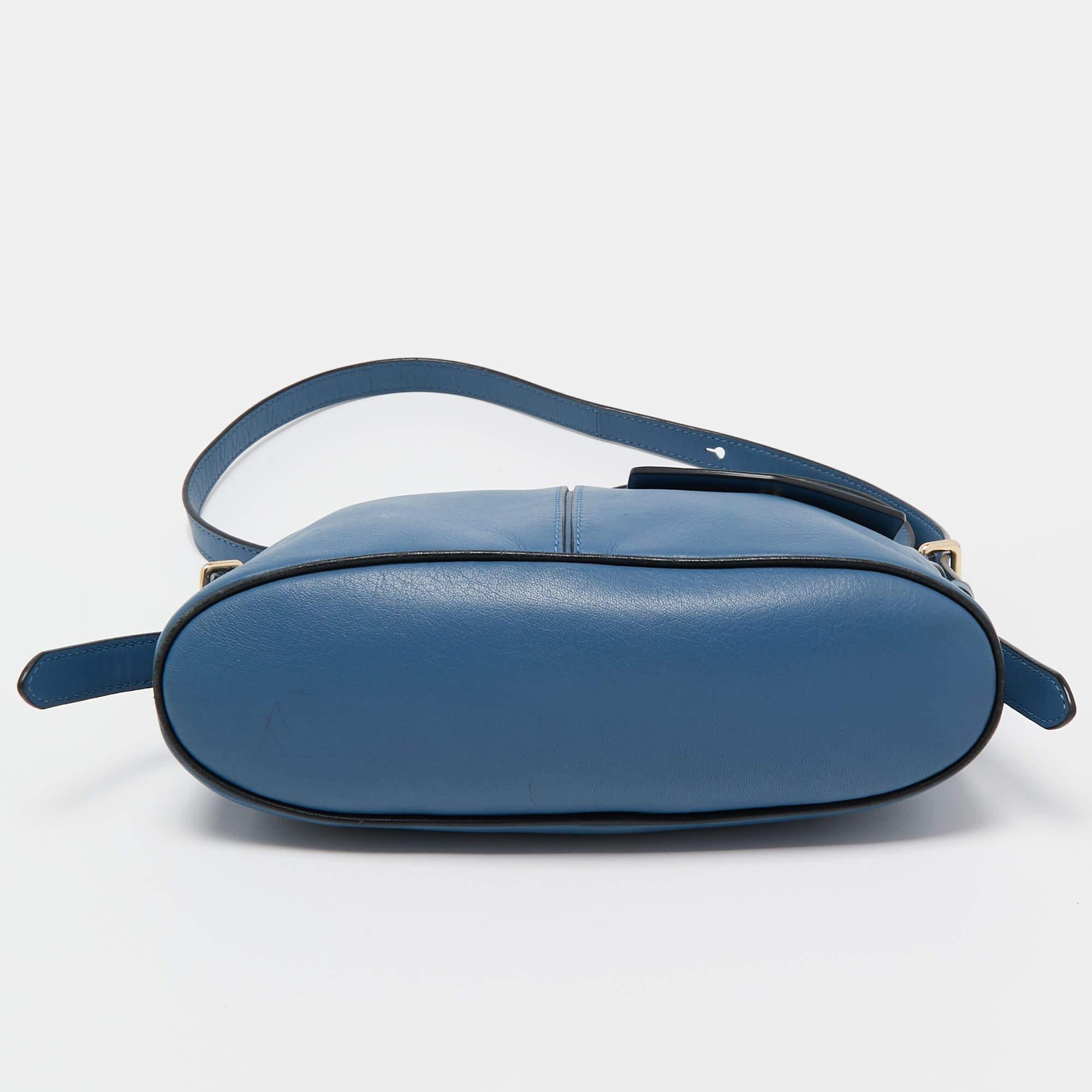Marc Jacobs Bolso Crossbody Pequeño de Piel Azul 2