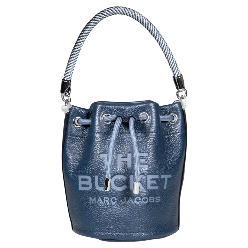 Marc Jacobs Blue Leather 
The Bucket
 Bag