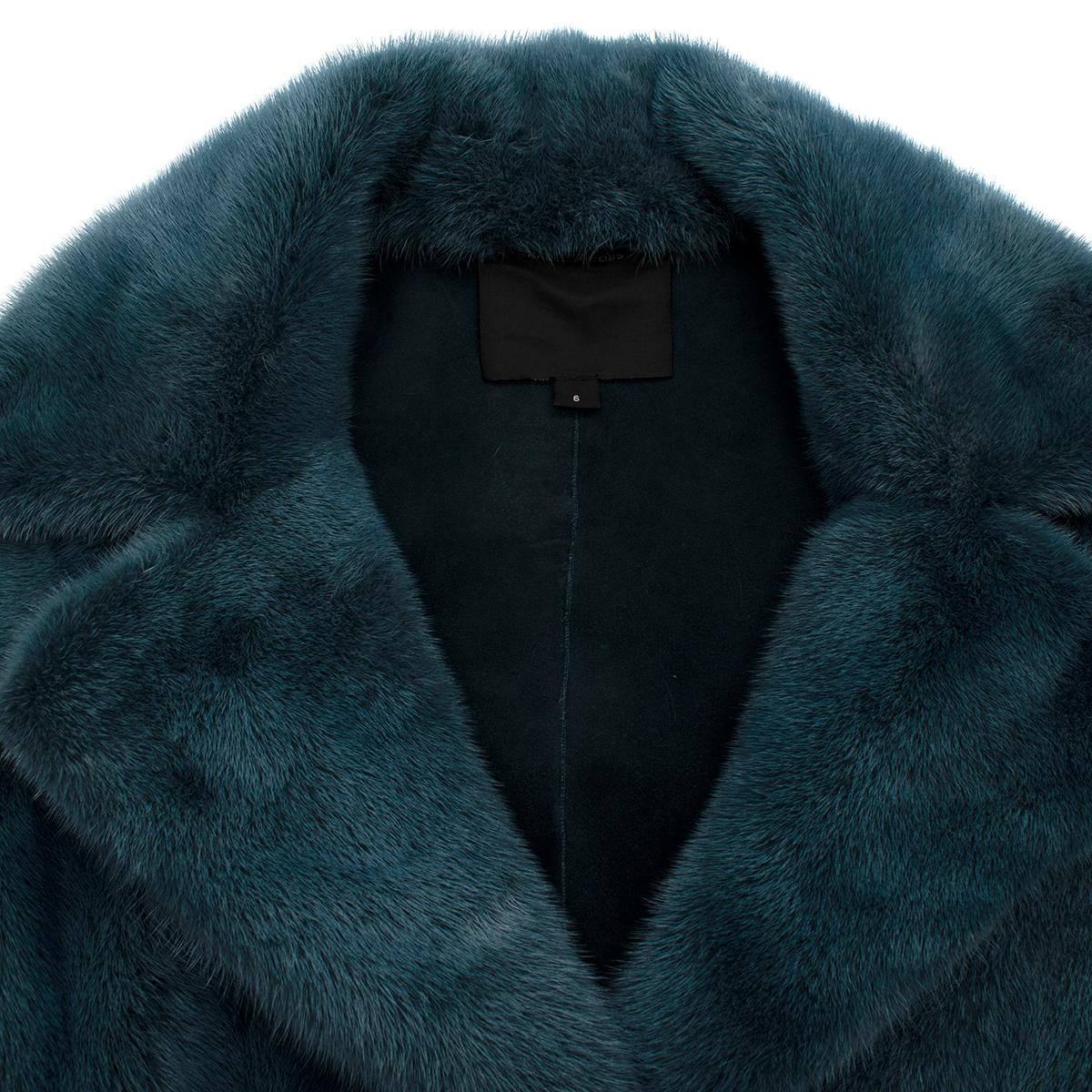 blue mink coat