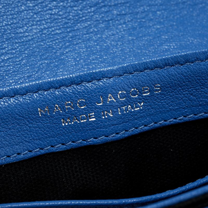 Marc Jacobs Blue Quilted Leather Day To Night Single Crossbody Bag 2