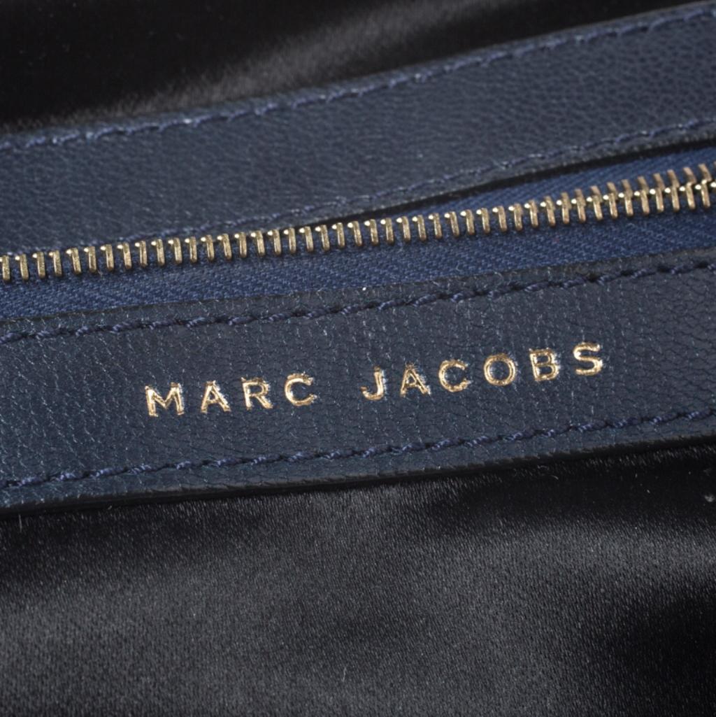Marc Jacobs Blue Sequin New York Rocker Stam Shoulder Bag 6