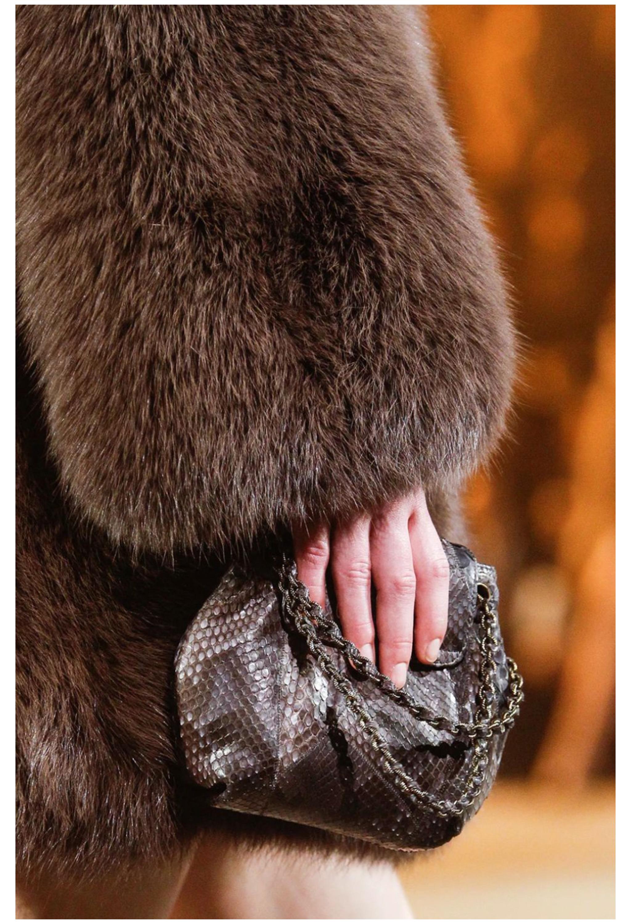 Marc Jacobs Brown Fur Chubby Coat 2013 For Sale 4