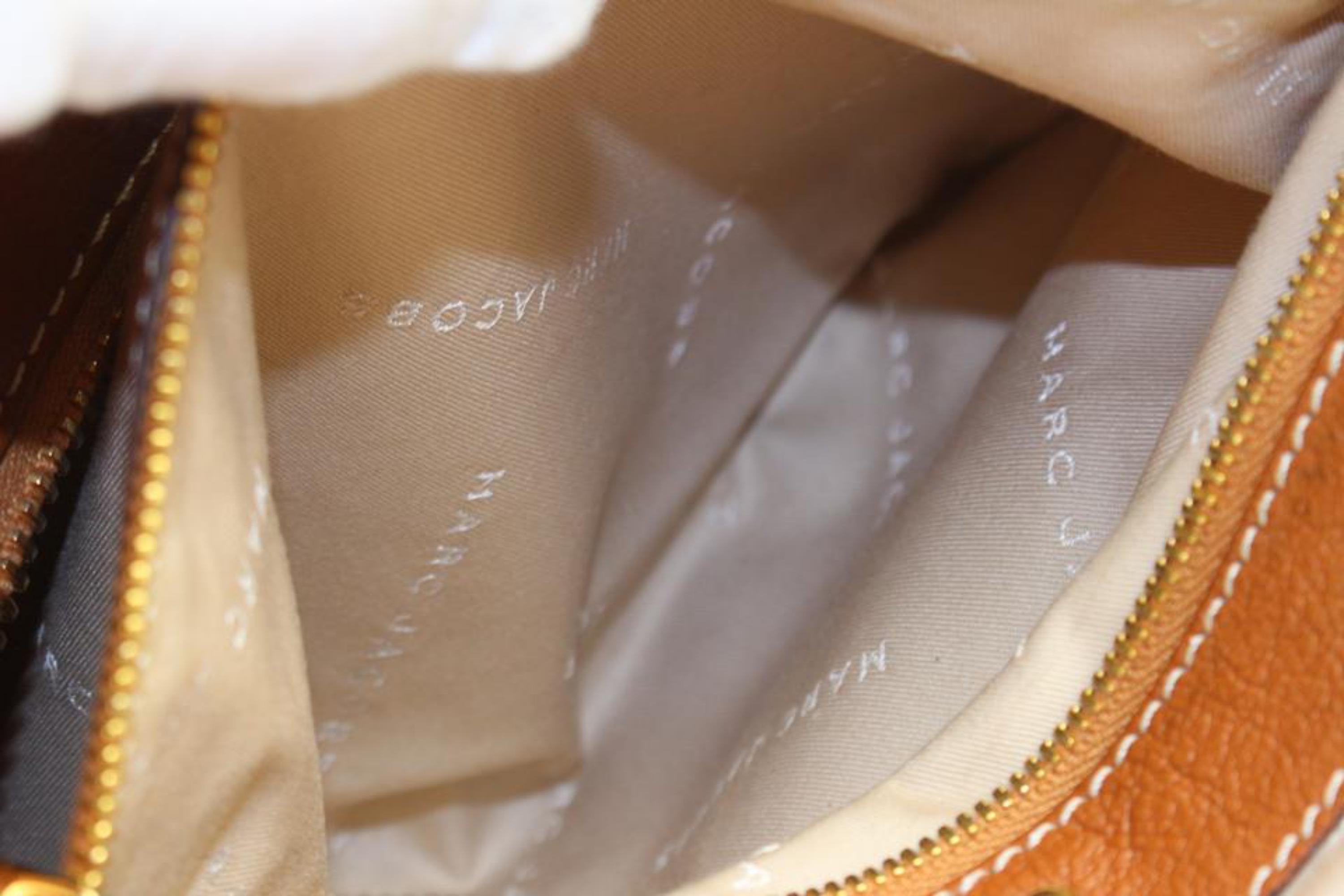 Marc Jacobs Brown Leather Pocket Tote Bag 2MJ111 2