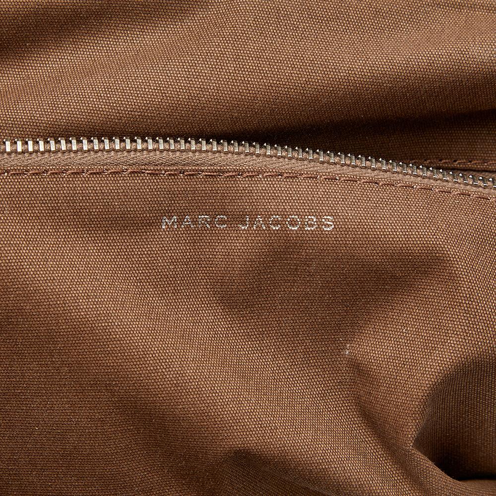 Women's Marc Jacobs Brown Leather Sunburst Stam Satchel