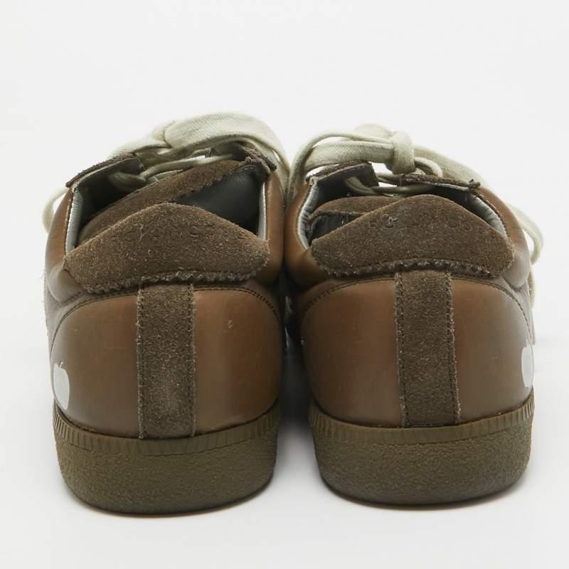 Marc Jacobs Brown Suede Low Top Sneakers Size 42 For Sale 1