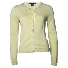 Marc Jacobs, cardigan in lime green