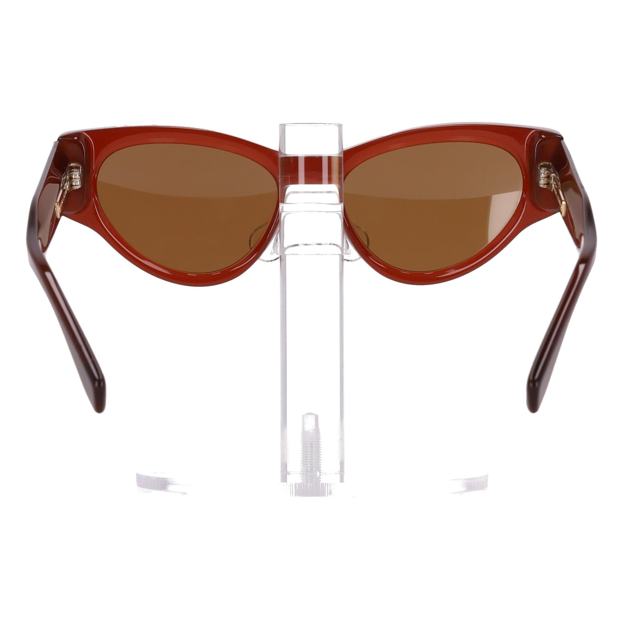 Brown Marc Jacobs Cat-Eye Sunglasses
