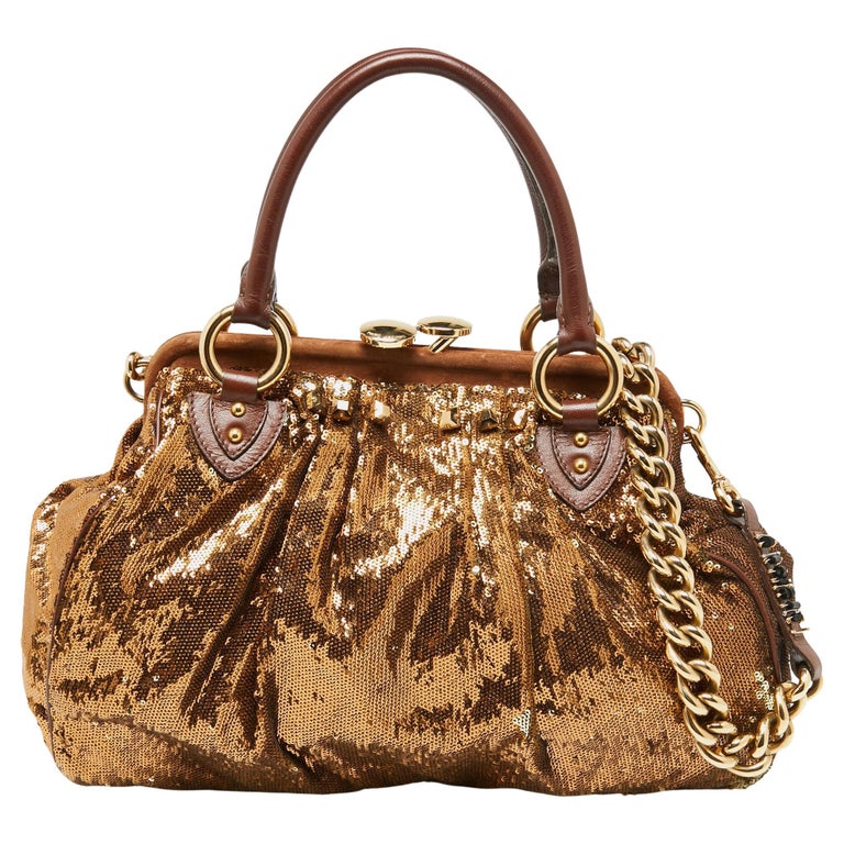 UNWORN Exotic Louis Vuitton Marc Jacobs Monogram Canvas Ostrich Tiger Eye  Bag For Sale at 1stDibs