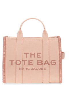 Marc Jacobs Cotton-Blend Canvas Tote Bag — Pink
