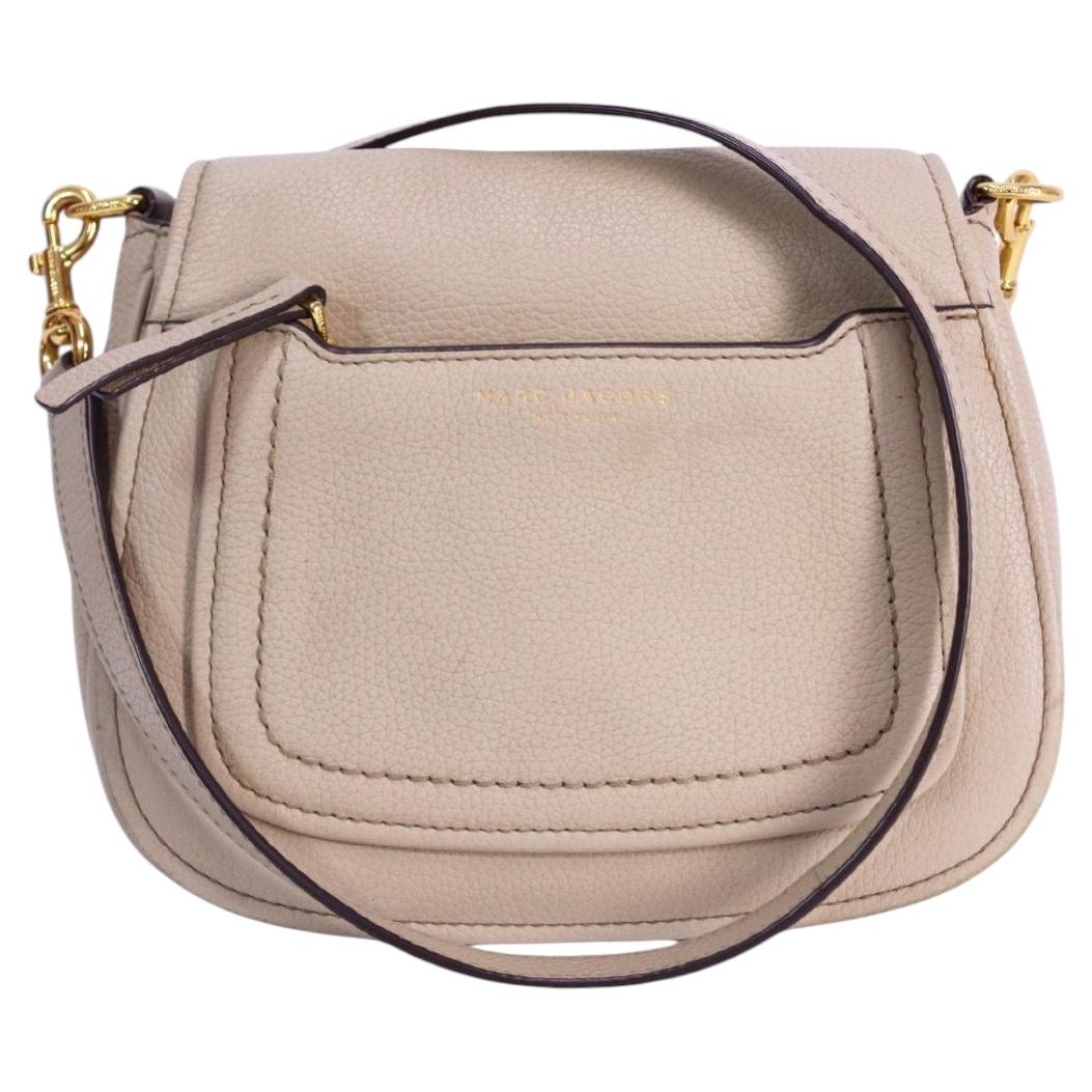 Marc Jacobs - Borsa a tracolla in pelle di ciottoli color crema