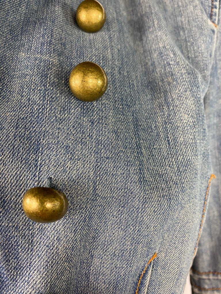 Marc Jacobs Denim Jacket Size 4 For Sale At 1stdibs