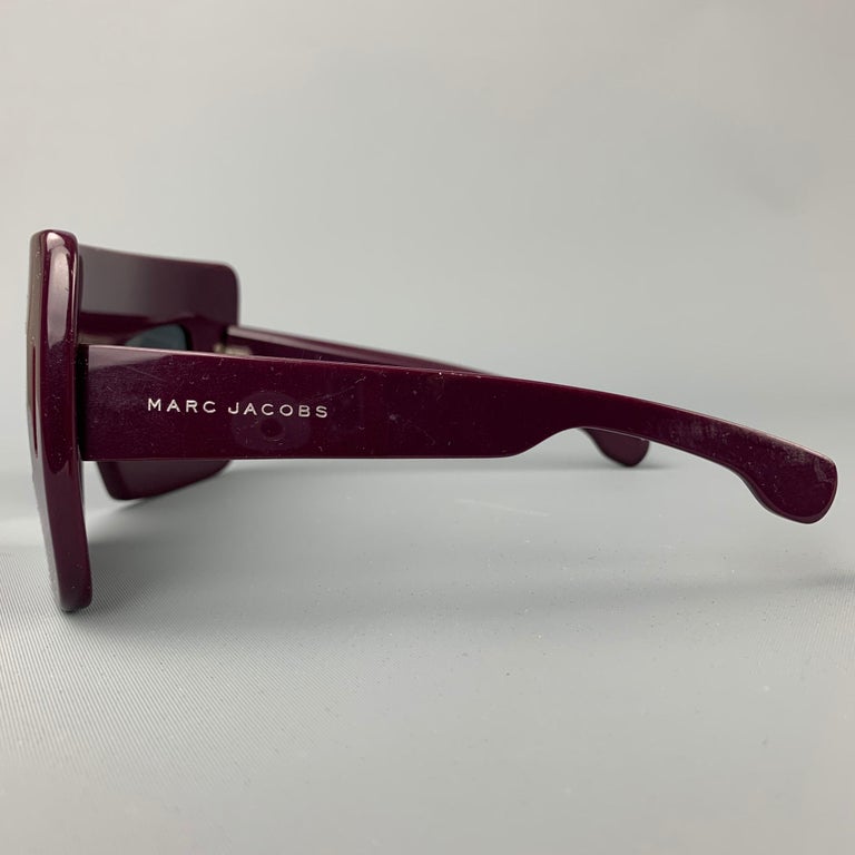 Marc Jacobs Purple Plastic Sunglasses
