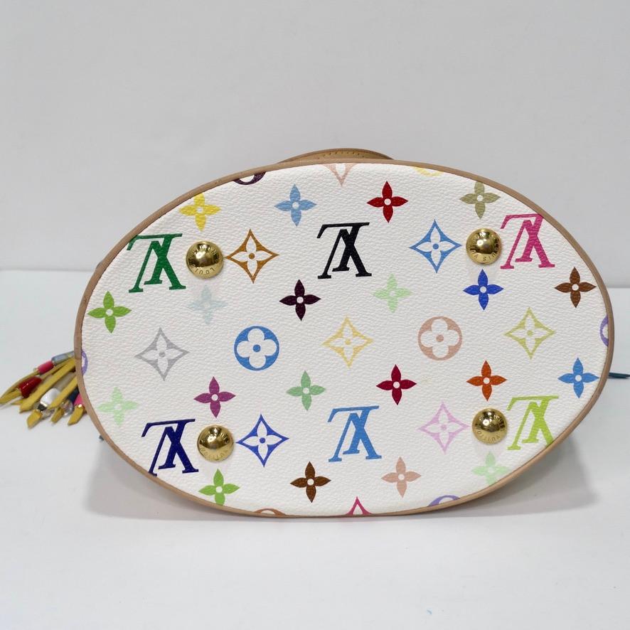 Marc Jacobs for Louis Vuitton 2006 Takashi Murakami Limited Edition Bucket Bag For Sale 4