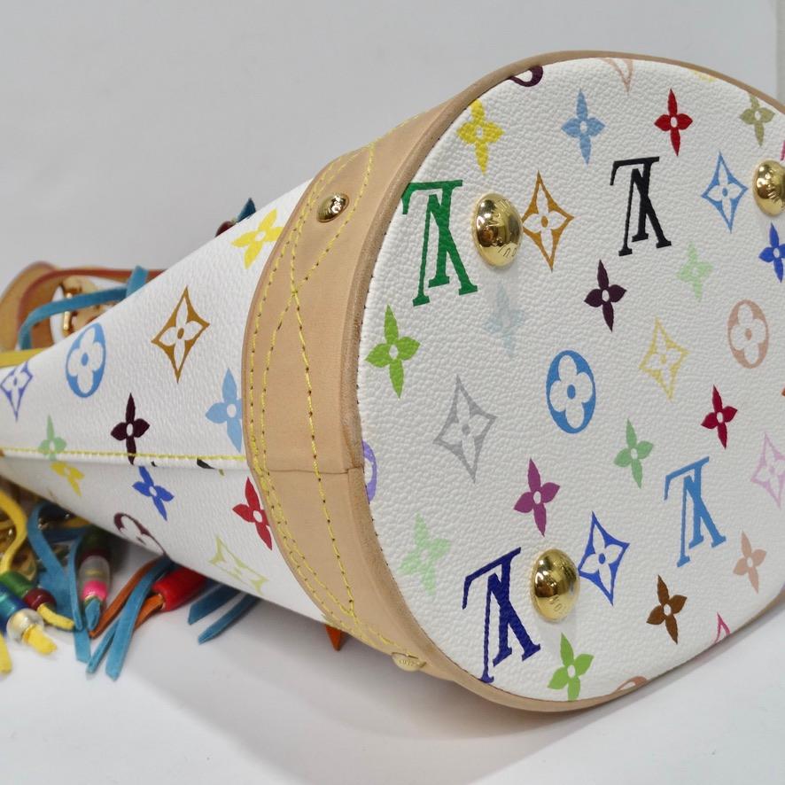 Marc Jacobs for Louis Vuitton 2006 Takashi Murakami Limited Edition Bucket Bag For Sale 5