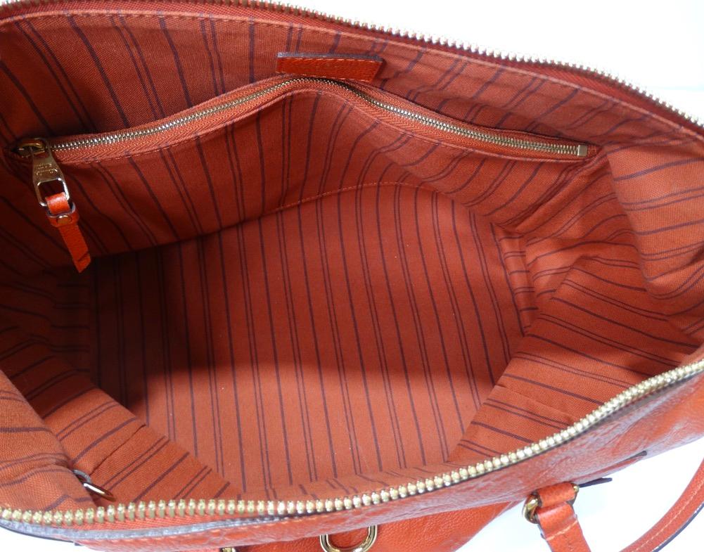 Marc Jacobs for Louis Vuitton Orient Monogram Empreinte Leather Lumineuse PM Bag For Sale 9