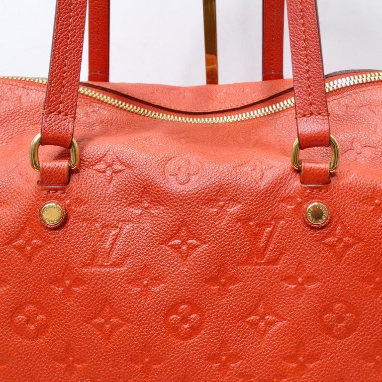 Louis Vuitton Poppy Monogram Empreinte Leather St. Germain Bag