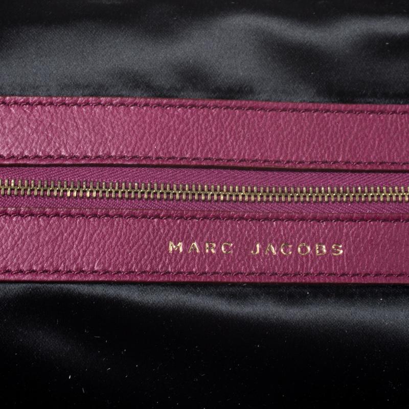 Marc Jacobs Fuchsia Sequins New York Rocker Stam Shoulder Bag 3