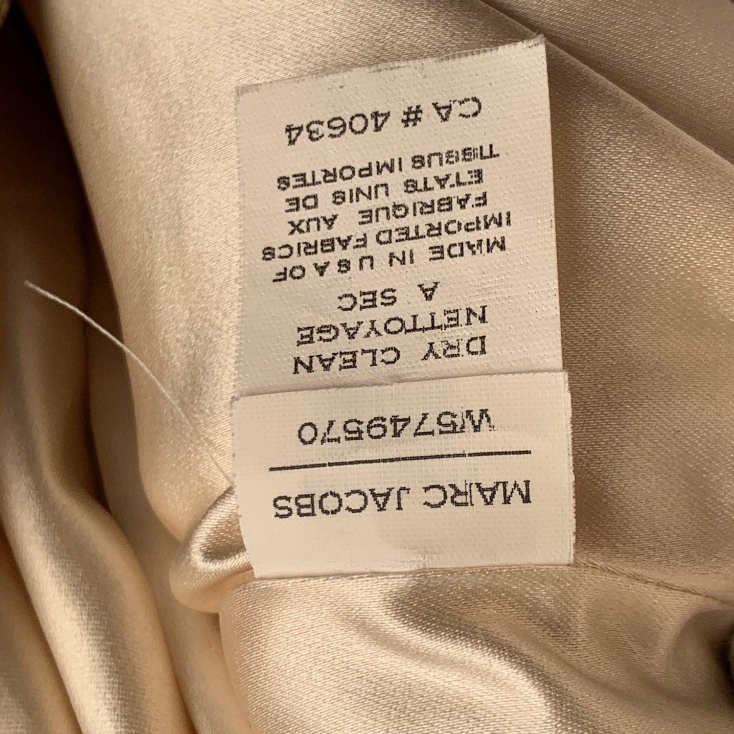 Marc Jacobs Geometric Cotton and Silk Mini Dress Size 6 2