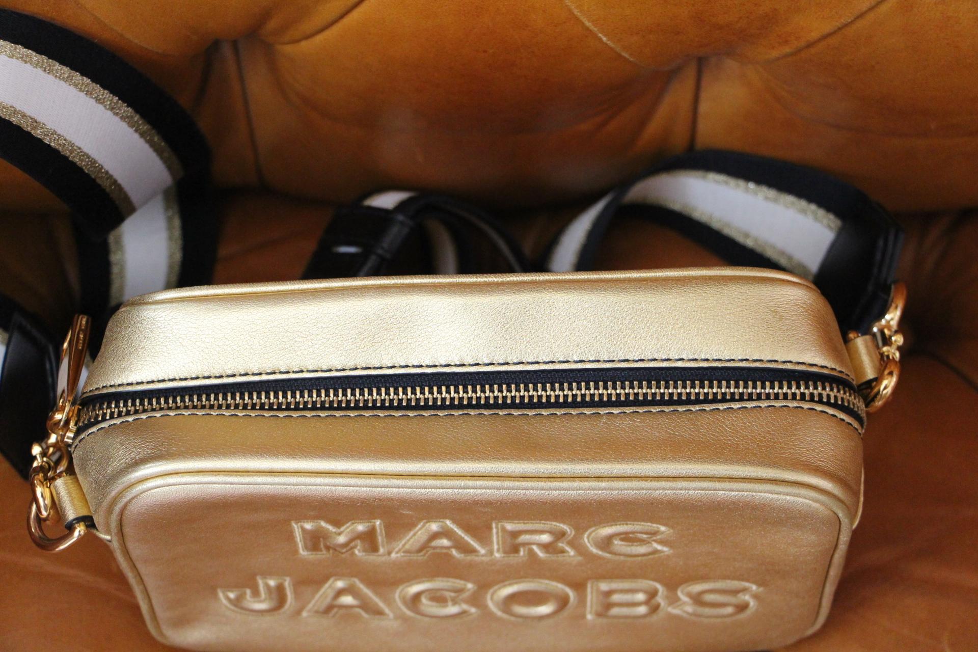 marc jacob gold bag