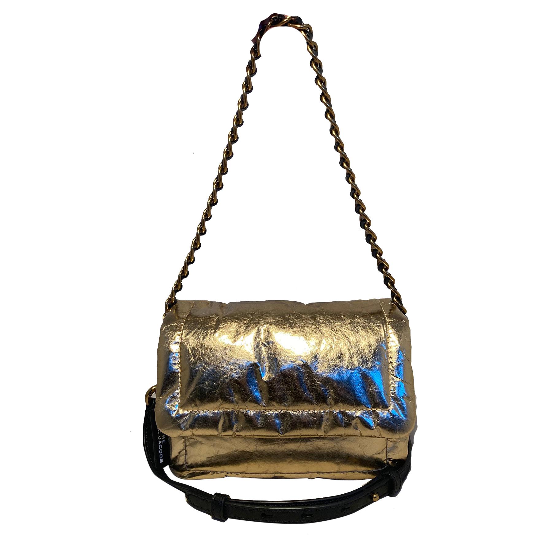 Marc Jacobs Gold Pillow Bag 