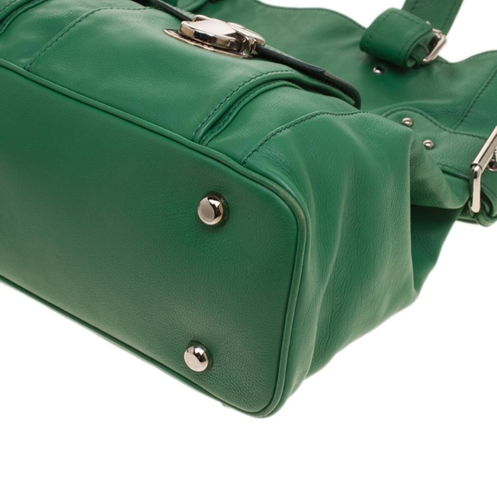 Marc Jacobs Green Leather Stella Tote 2