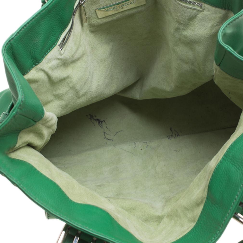 Women's Marc Jacobs Green Leather Stella Tote