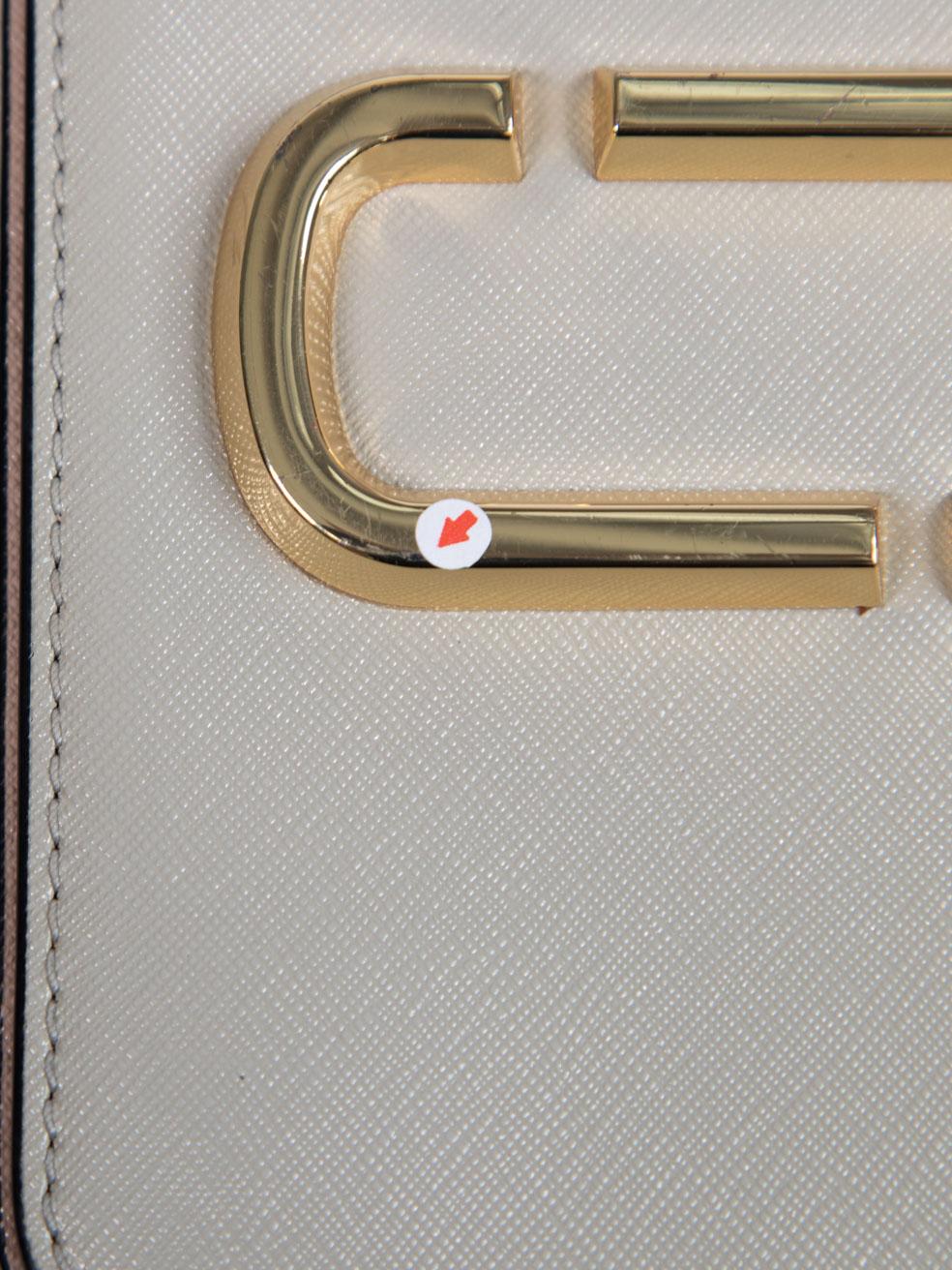 Marc Jacobs Grey Leather Crossbody Bag 3
