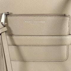 MARC JACOBS Grey Taupe Leather Handbag