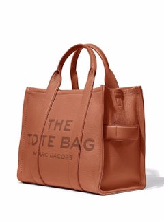 Marc Jacobs Hammered Leather Tote Bag — Brown