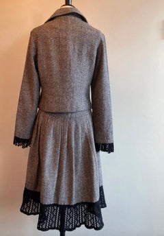 Marc Jacobs Houndstooth Skirt Suit