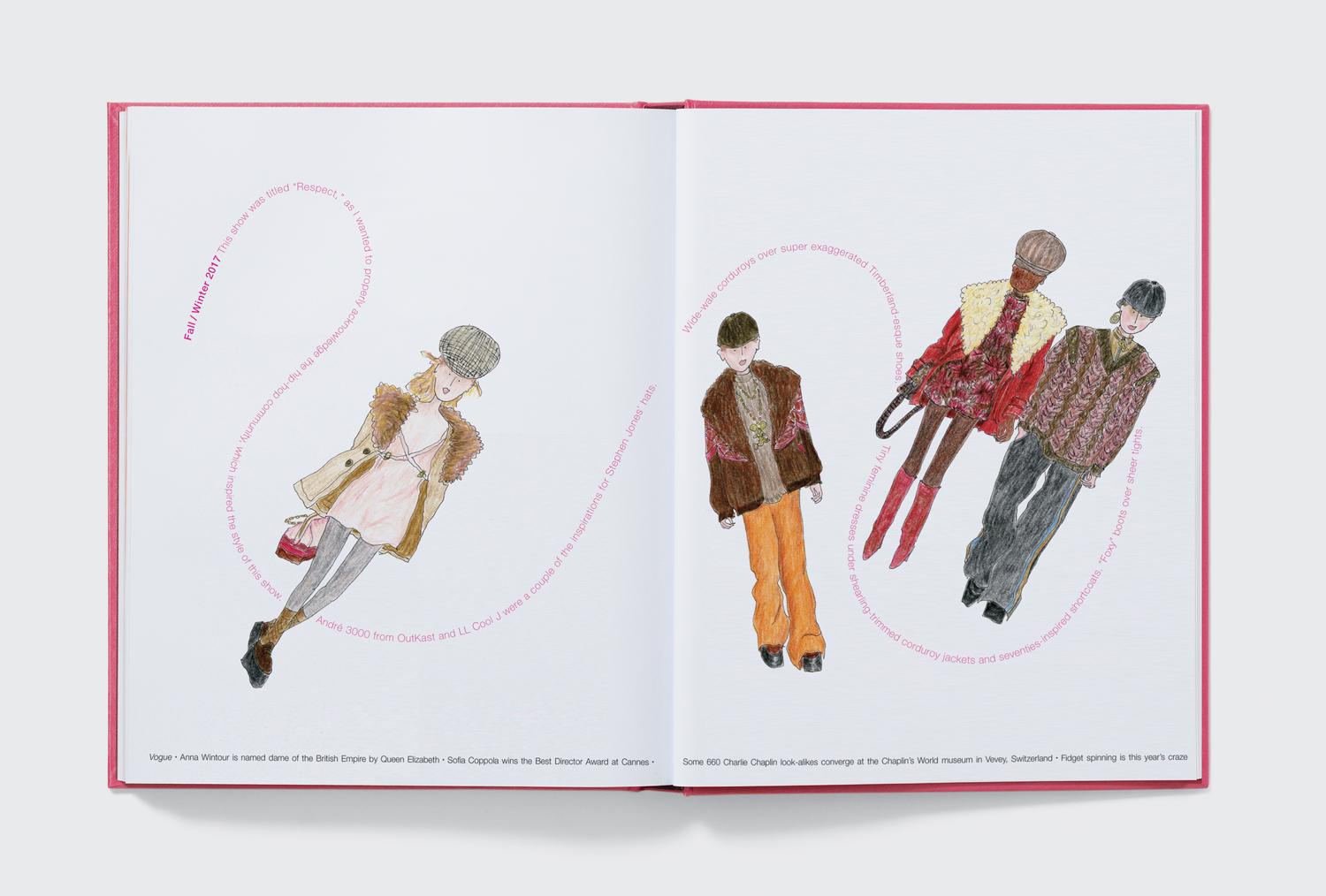 XXIe siècle et contemporain Marc Jacobs - Illustré par Grace Coddington en vente