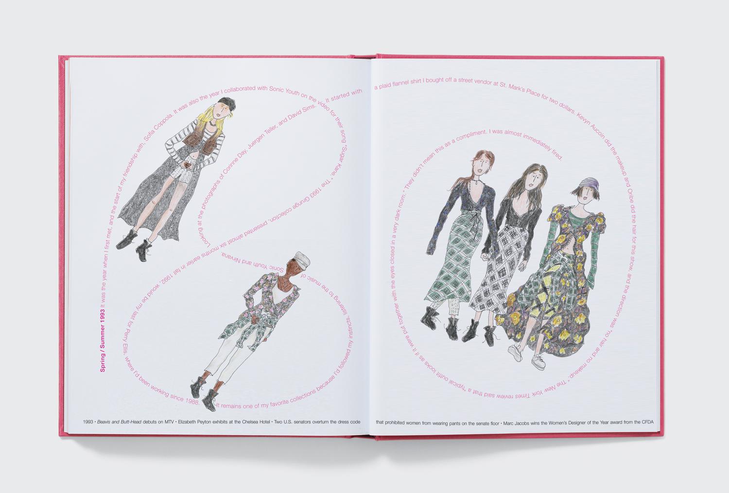 Marc Jacobs Illustrated by Grace Coddington In New Condition For Sale In New York City, NY