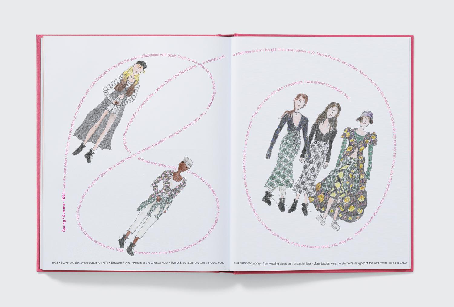 Marc Jacobs - Illustré par Grace Coddington en vente 1