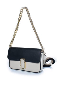 Marc Jacobs, J Marc shoulder bag in beige / black