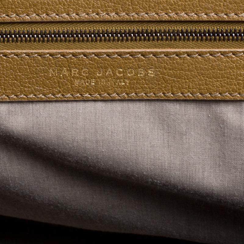 Marc Jacobs Khaki Quilted Leather Stam Shoulder Bag 3