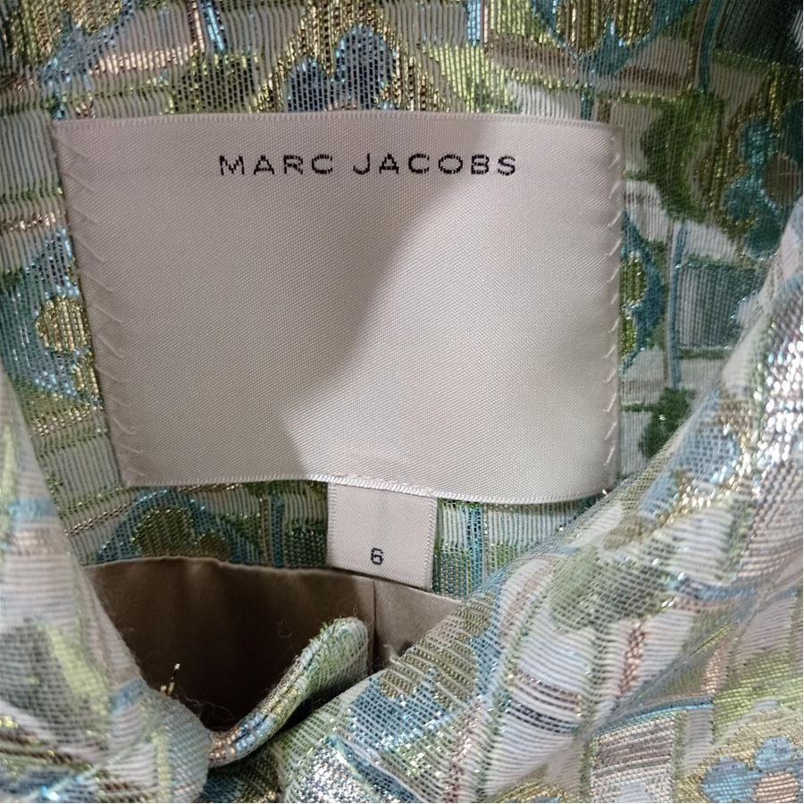 Marc Jacobs Lamé overcoat size M For Sale 1