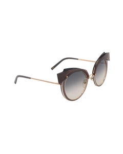 Marc Jacobs MARC 101/S DDB/9C Cat Eye Sunglasses in Gold Metal