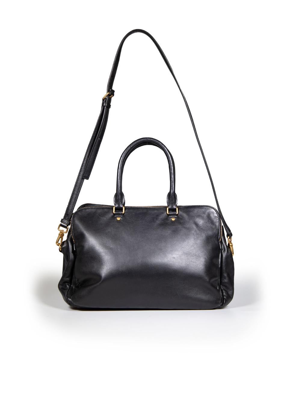 Marc Jacobs Marc By Marc Jacobs Black Leather Medium Handbag In Good Condition For Sale In London, GB