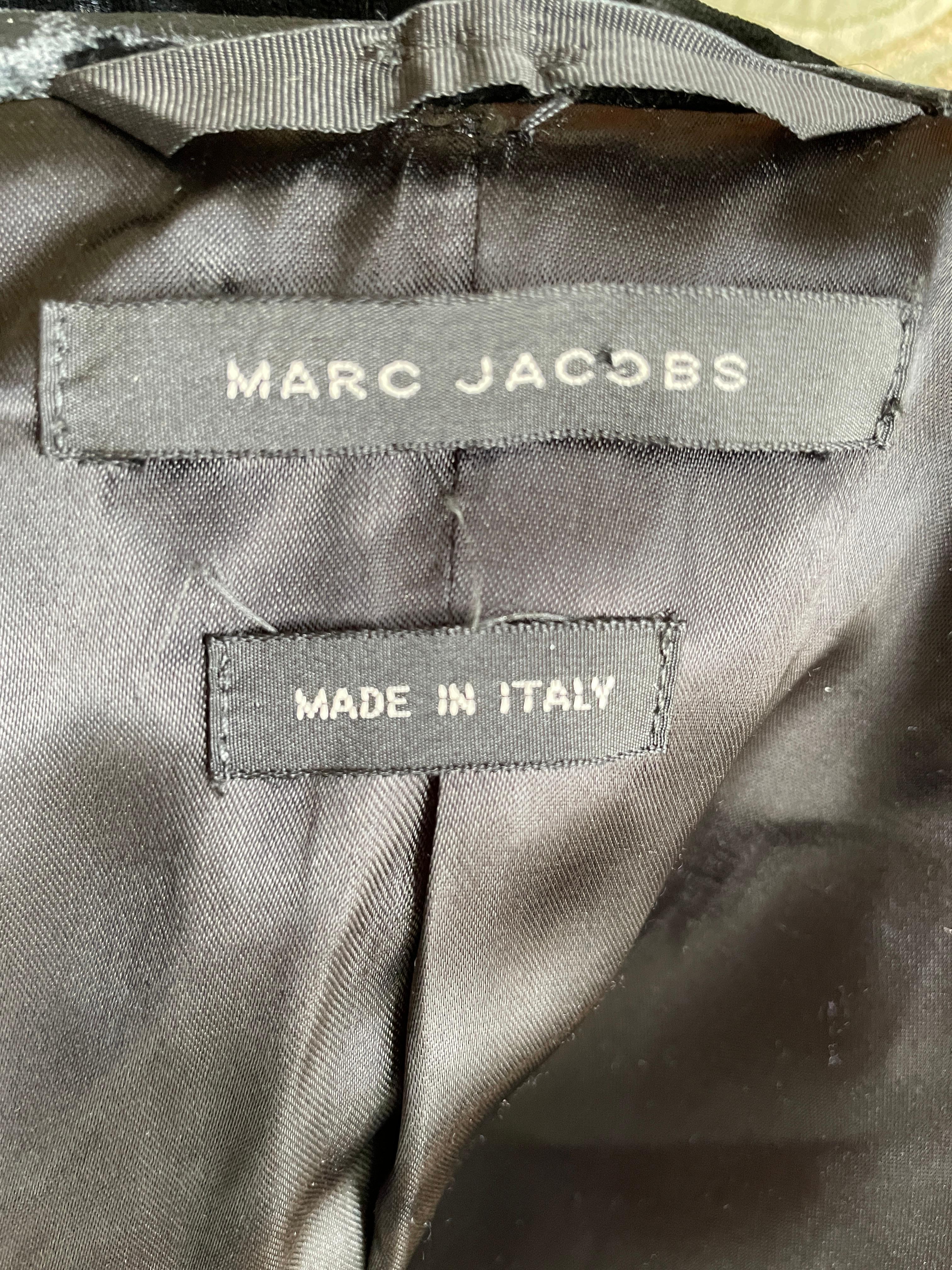 Marc Jacobs Men's Tiger Sequin Evening Jacket with Velvet Shawl Collar For Sale 1