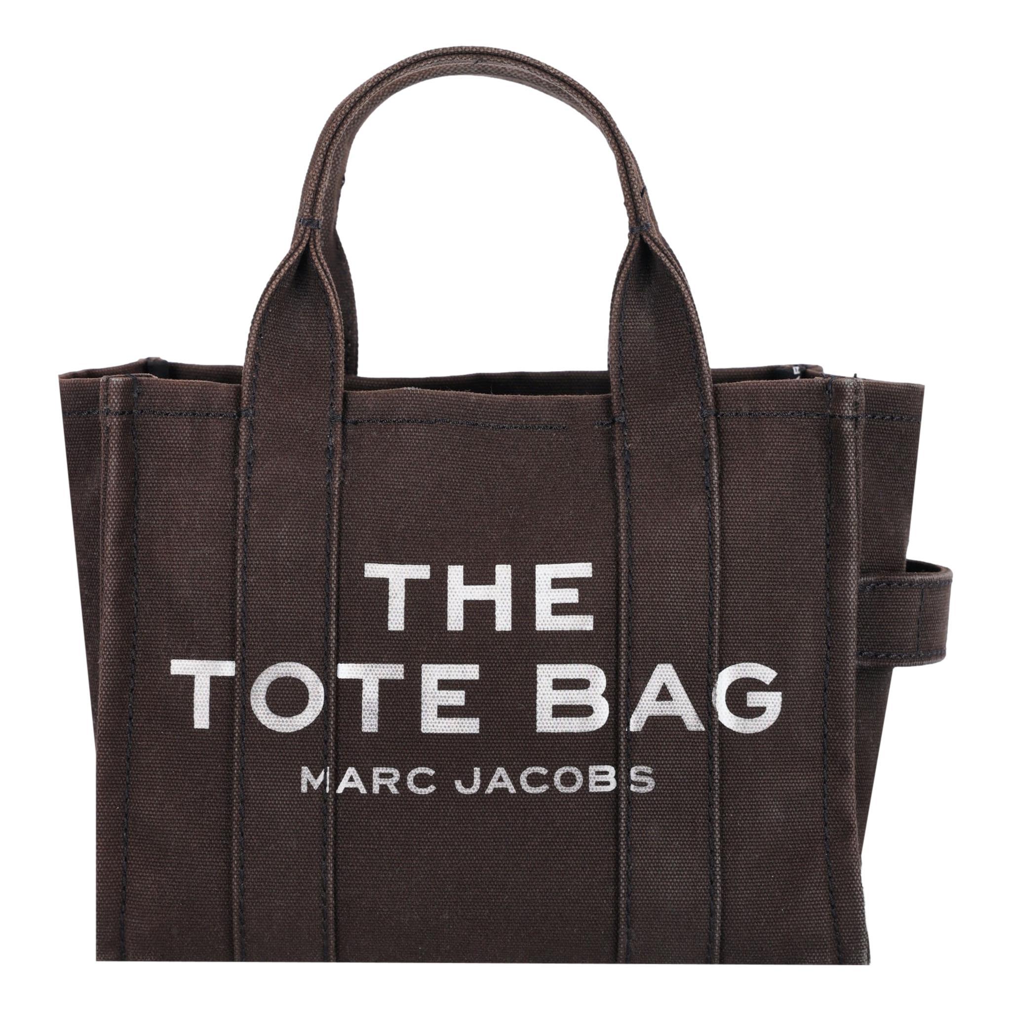 Black Marc Jacobs Mini Tote Bag In Canvas