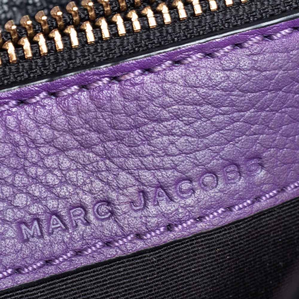 marc jacobs mini grind colorblock leather tote bag