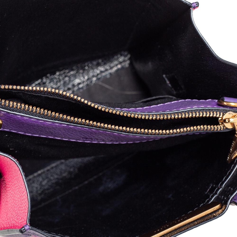 marc jacobs mini grind coated leather tote