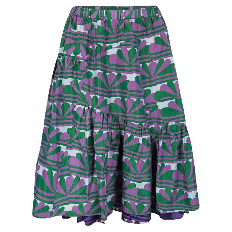 Embroidered cotton skirt - JALY