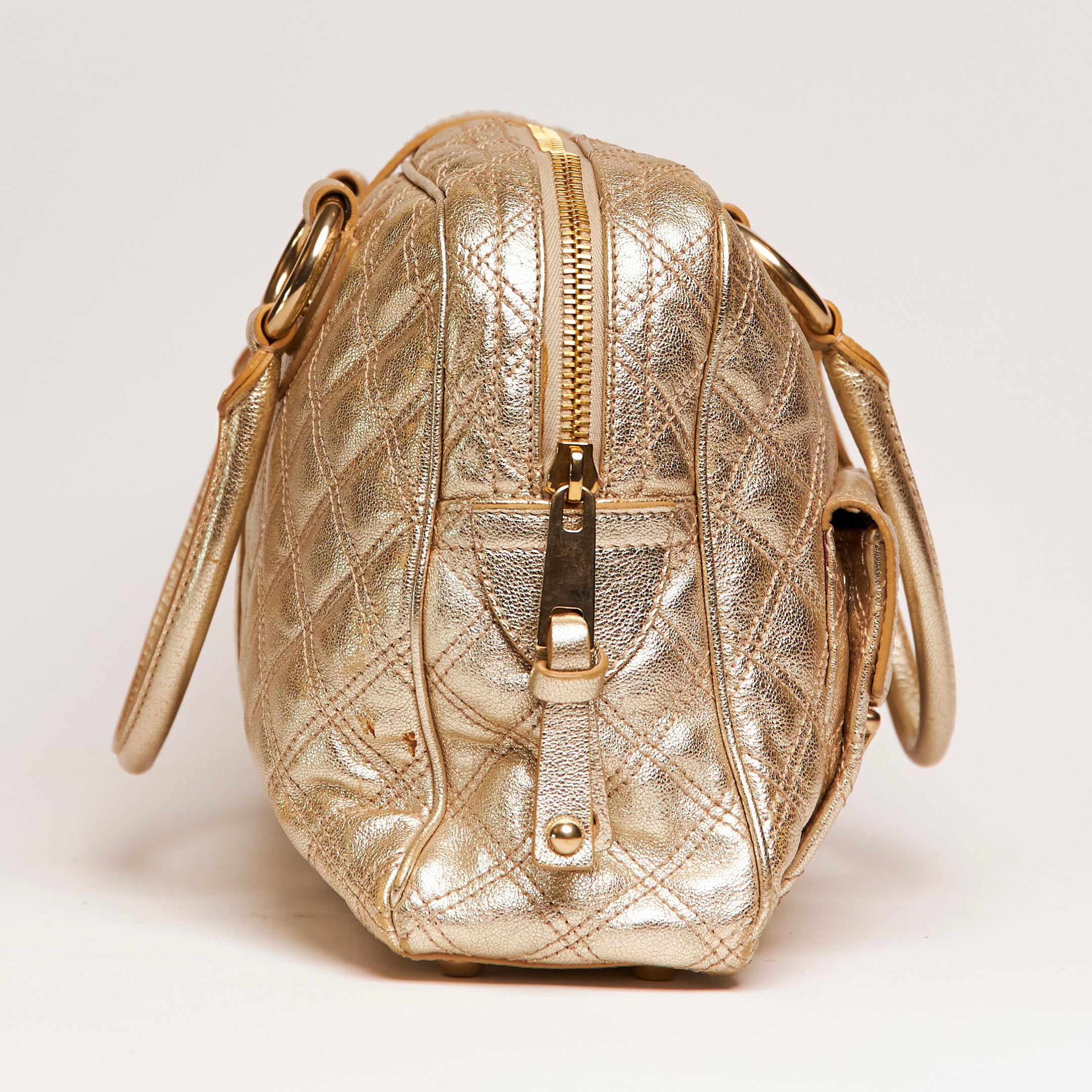 marc jacobs gold purse